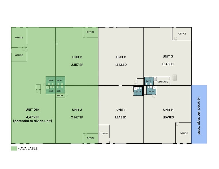 913 E 75th Ave, Denver, CO à louer - Plan d’étage - Image 2 de 8