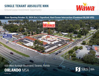 Plus de détails pour 600 W Burleigh Blvd, Tavares, FL - Vente au détail à vendre