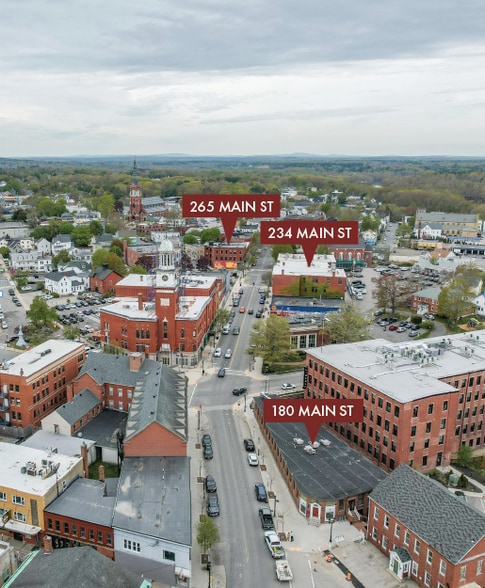 180, 234 & 265 Main St & 14 Jefferson St portfolio of 4 properties for sale on LoopNet.ca - Aerial - Image 2 of 32