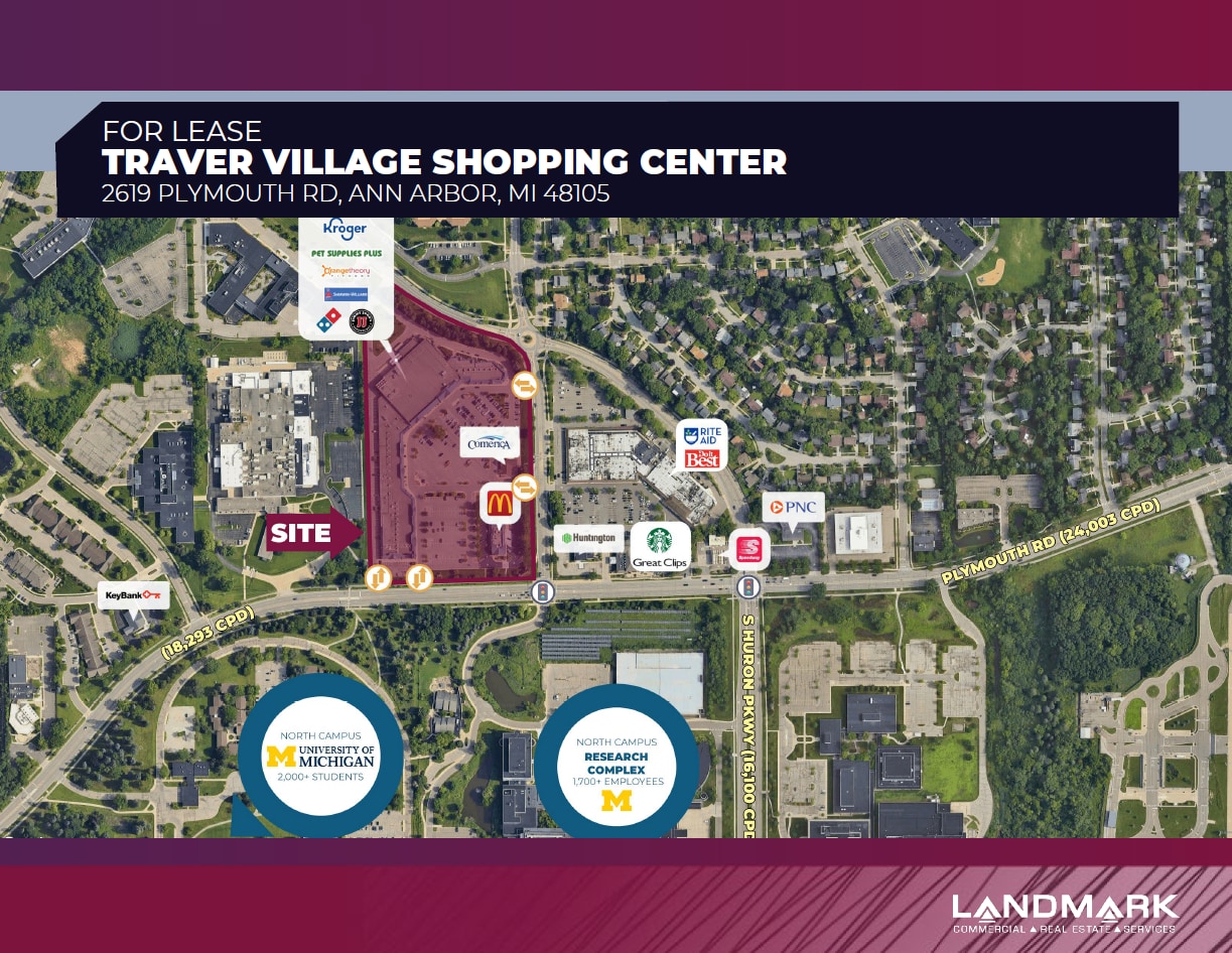 2601-2663 Plymouth Rd, Ann Arbor, MI à louer Photo du bâtiment- Image 1 de 15