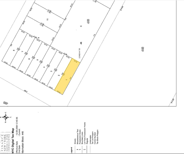 72 Second Ave, New York, NY for lease - Plat Map - Image 3 of 3