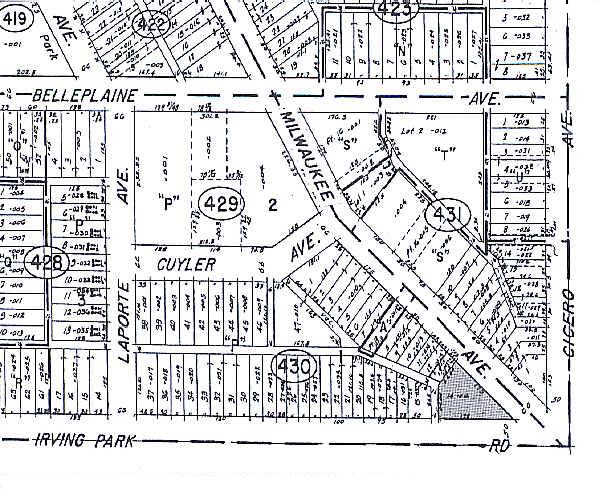 4006-4012 N Milwaukee Ave, Chicago, IL à vendre - Plan cadastral - Image 1 de 1