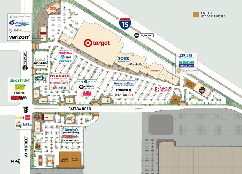 Main St, Hesperia, CA for lease - Site Plan - Image 2 of 3