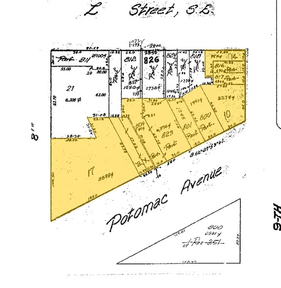 810 Potomac Ave SE, Washington, DC à louer - Plan cadastral - Image 3 de 12