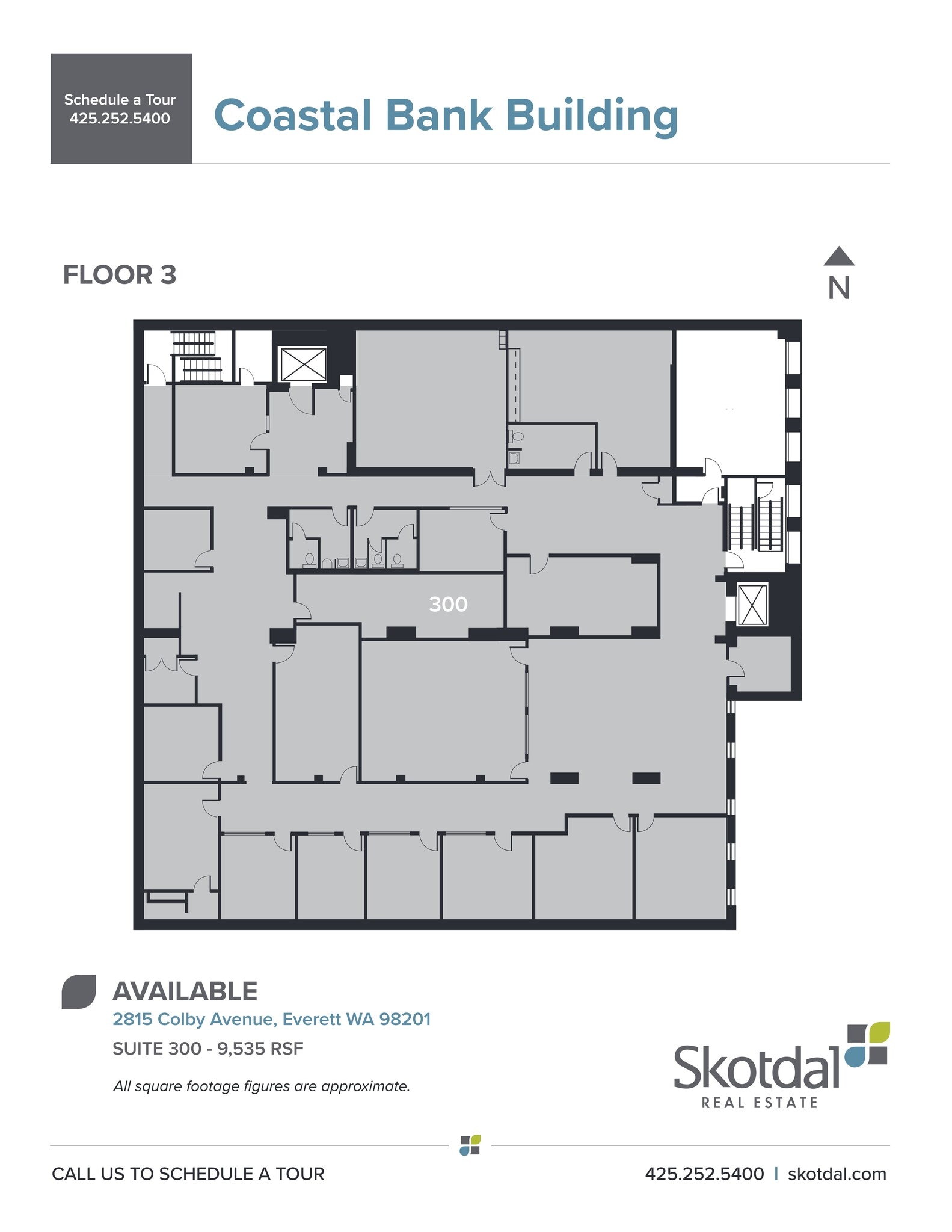 2815 Colby Ave, Everett, WA for lease Site Plan- Image 1 of 5