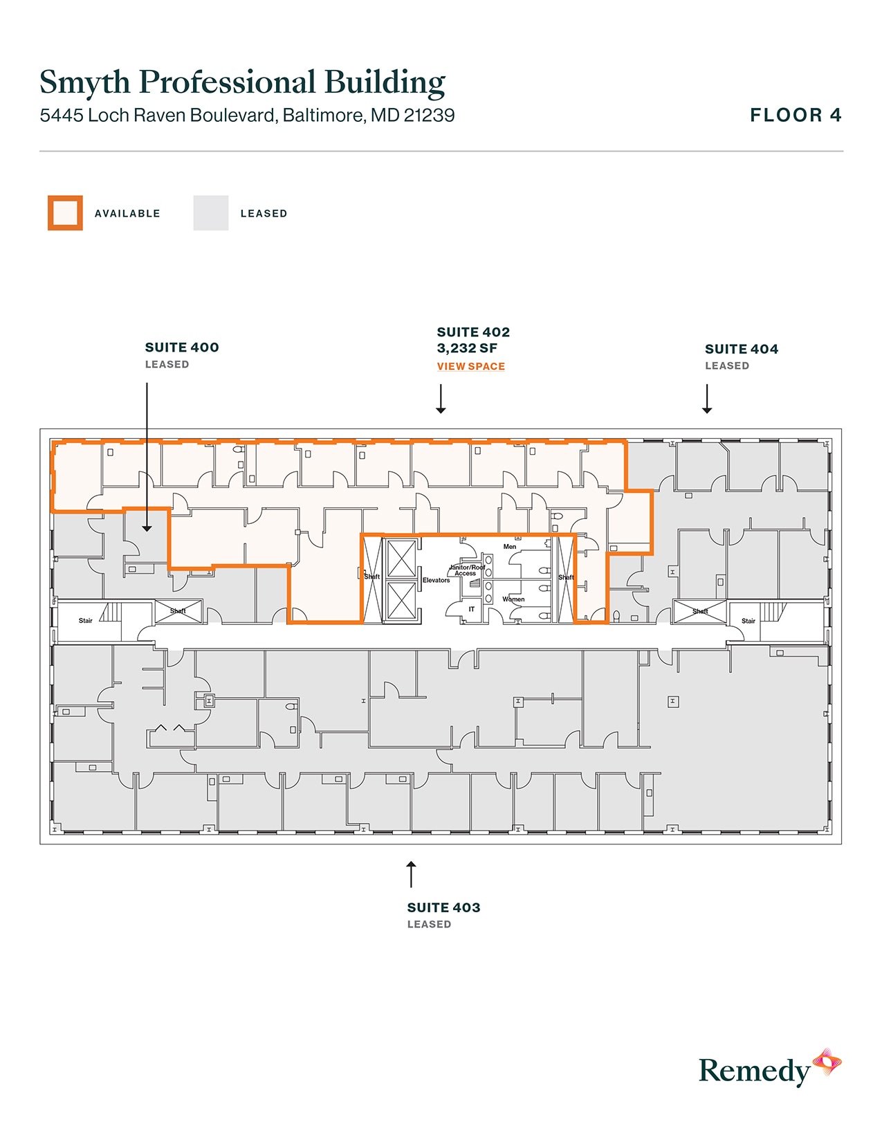 5445-5601 Loch Raven Blvd, Baltimore, MD à louer Plan d’étage- Image 1 de 6