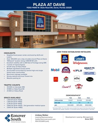 Plus de détails pour 11200-11620 W State Road 84, Davie, FL - Commerce de détail à louer