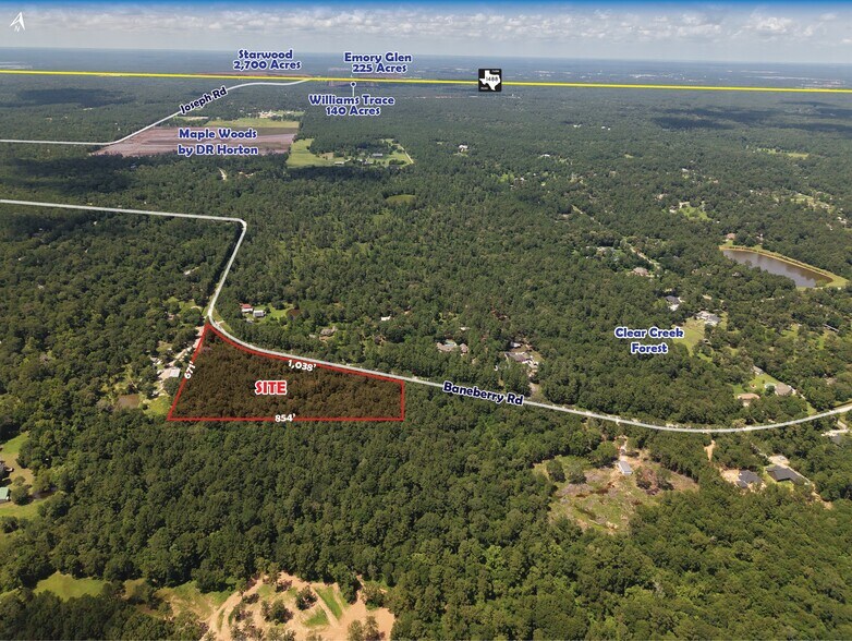 0 Baneberry Rd, Magnolia, TX à vendre - Photo du bâtiment - Image 1 de 15