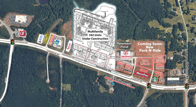 Plus de détails pour 1130 Jonesboro Rd, McDonough, GA - Terrain à vendre