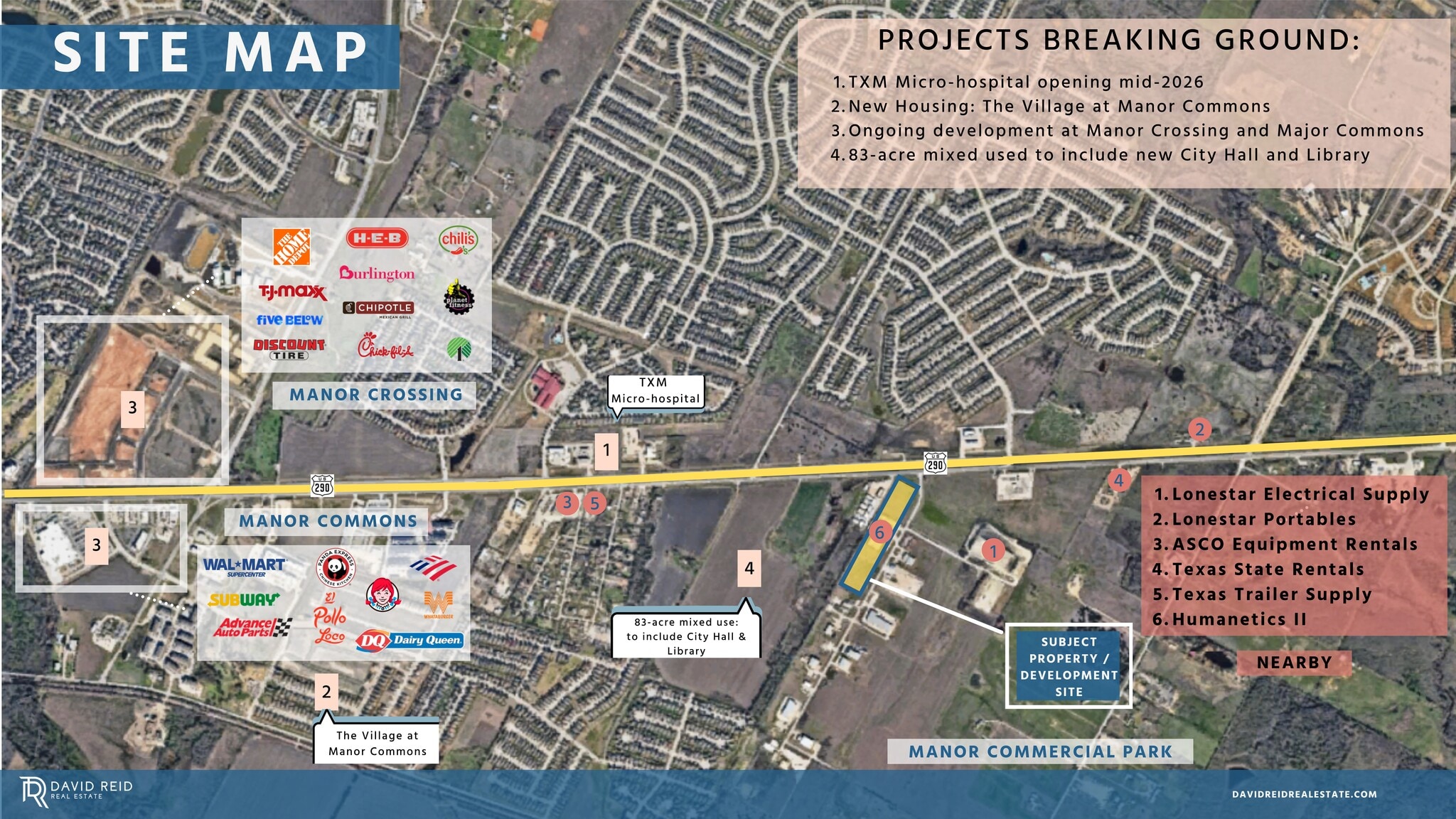 13006 Beltex Dr, Manor, TX for lease Site Plan- Image 1 of 6