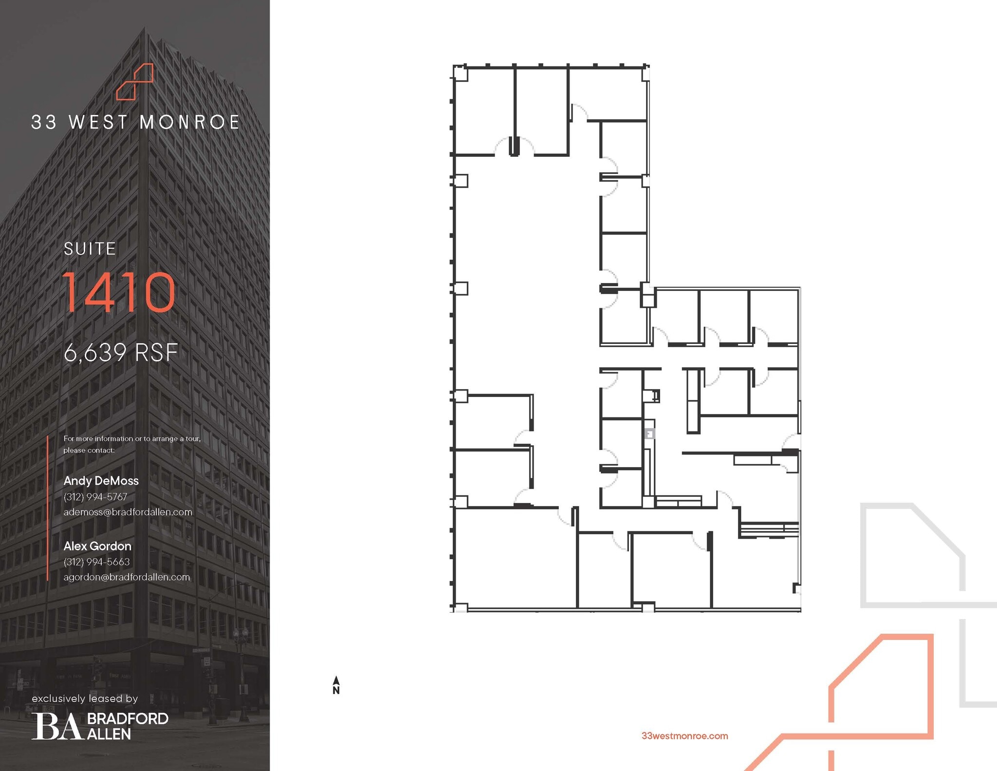 33 W Monroe St, Chicago, IL for lease Floor Plan- Image 1 of 1