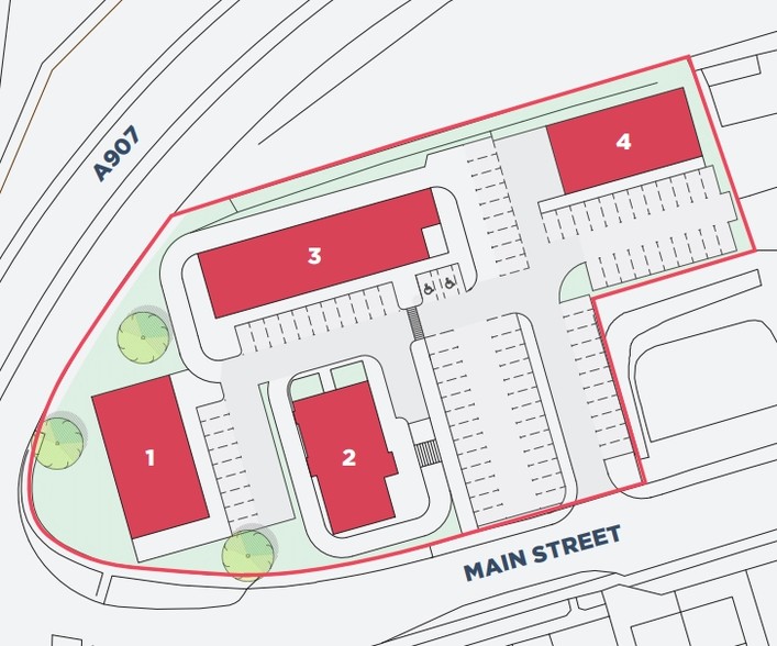 Halbeath Rd, Halbeath à louer - Plan de site - Image 3 de 3