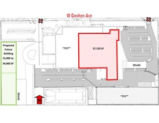 Plus de détails pour 8921 W Goshen Ave, Visalia, CA - Industriel à louer