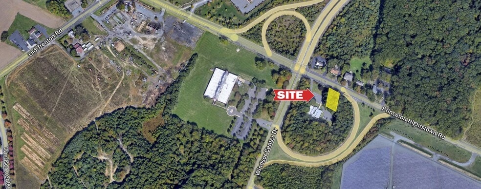 245 Princeton Hightstown Rd, East Windsor, NJ à vendre - Aérien - Image 2 de 6