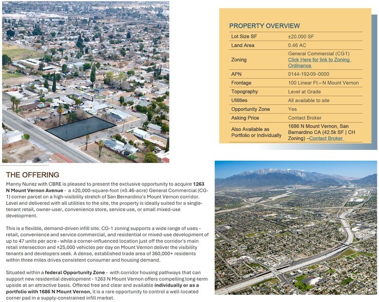 1263 N Mt Vernon Ave, San Bernardino, CA à vendre - Autre - Image 2 de 2