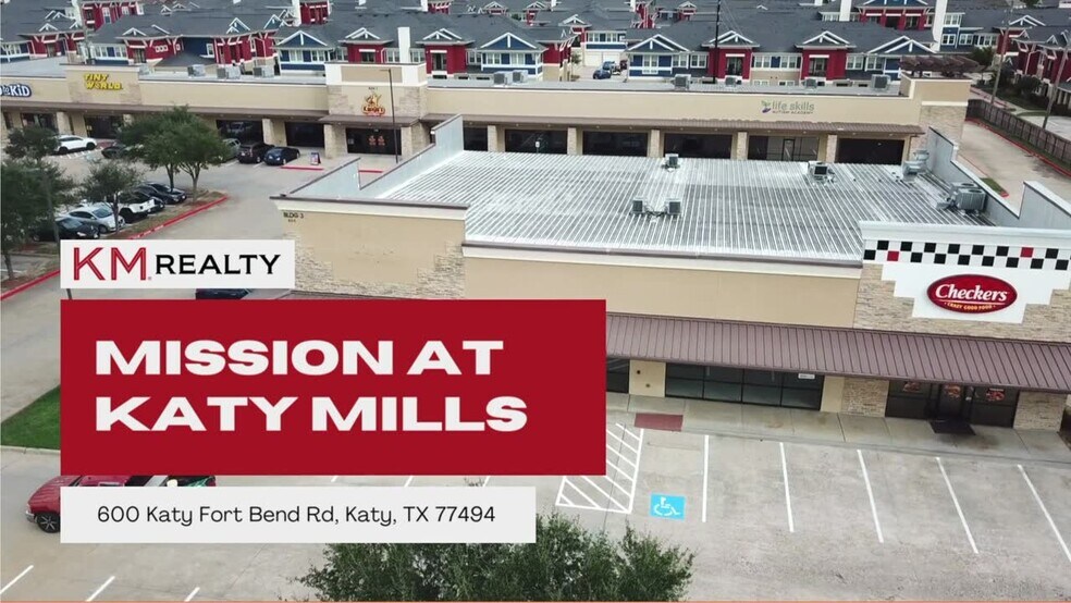 600 Katy Fort Bend Rd, Katy, TX à louer - Vidéo sur l’inscription commerciale - Image 2 de 9