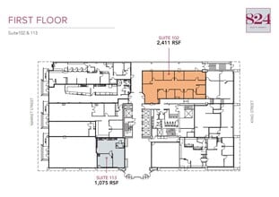 824 N Market St, Wilmington, DE for lease Floor Plan- Image 1 of 1