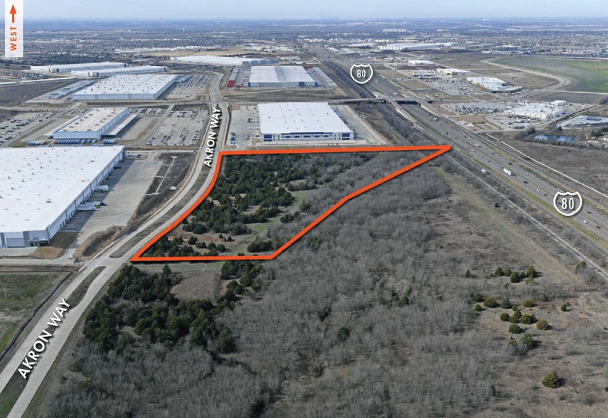 Akron Way, Forney, TX for sale - Aerial - Image 2 of 4