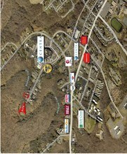 1942 Thomson Dr, Lynchburg, VA - Aérien  Vue de la carte