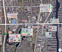 1000-1350 Linton Blvd, Delray Beach, FL - AERIAL  map view