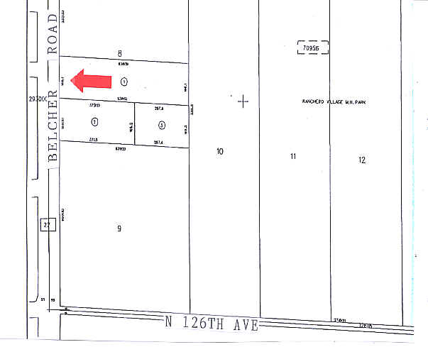 12855 S Belcher Rd, Largo, FL à louer - Plan cadastral - Image 2 de 5