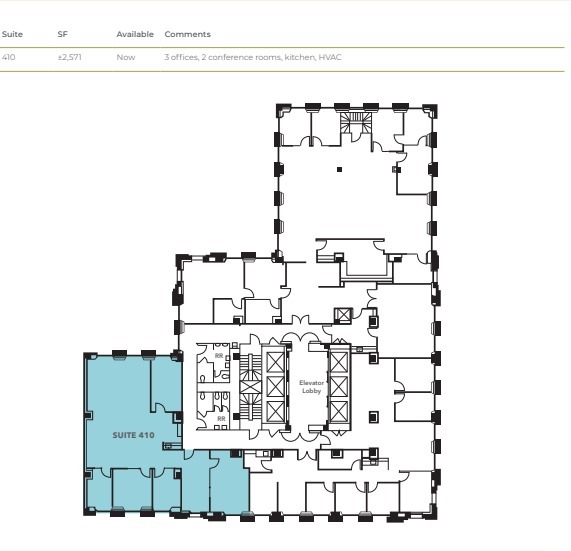 100 Bush St, San Francisco, CA à louer Plan d  tage- Image 1 de 1