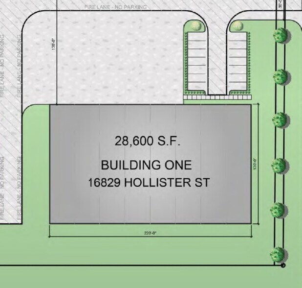 16829 Hollister St, Houston, TX à vendre - Plan de site - Image 3 de 4