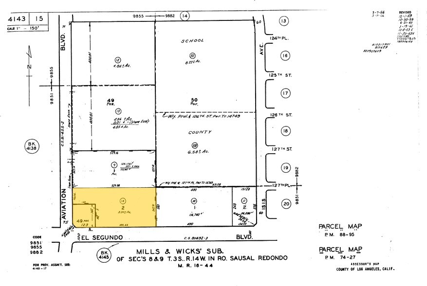 2401 E El Segundo Blvd, El Segundo, CA for lease - Plat Map - Image 2 of 14