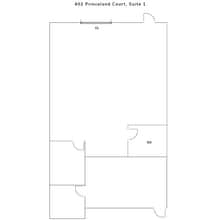 410 Princeland Ct, Corona, CA for lease Floor Plan- Image 2 of 2
