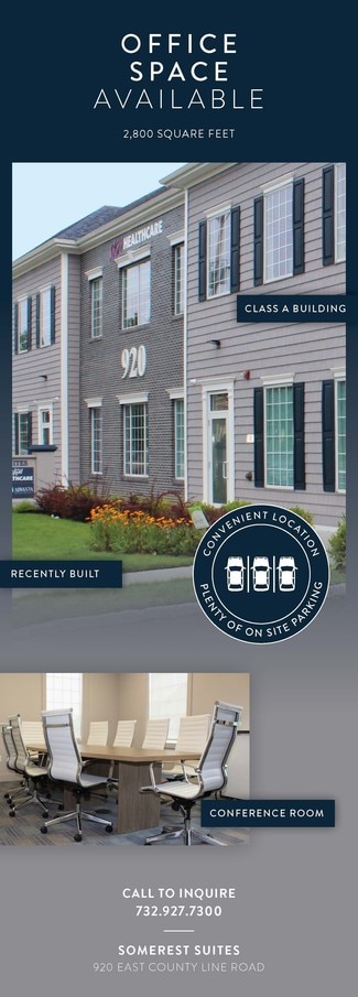 Plus de détails pour 920 E County Line Rd, Lakewood, NJ - Bureau à louer