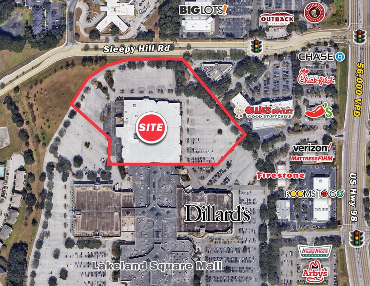 3800 US Highway 98 N, Lakeland, FL à vendre - Photo du bâtiment - Image 1 de 1