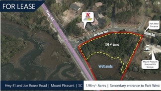 Plus de détails pour 0 Joe Rouse Rd, Mount Pleasant, SC - Terrain à louer