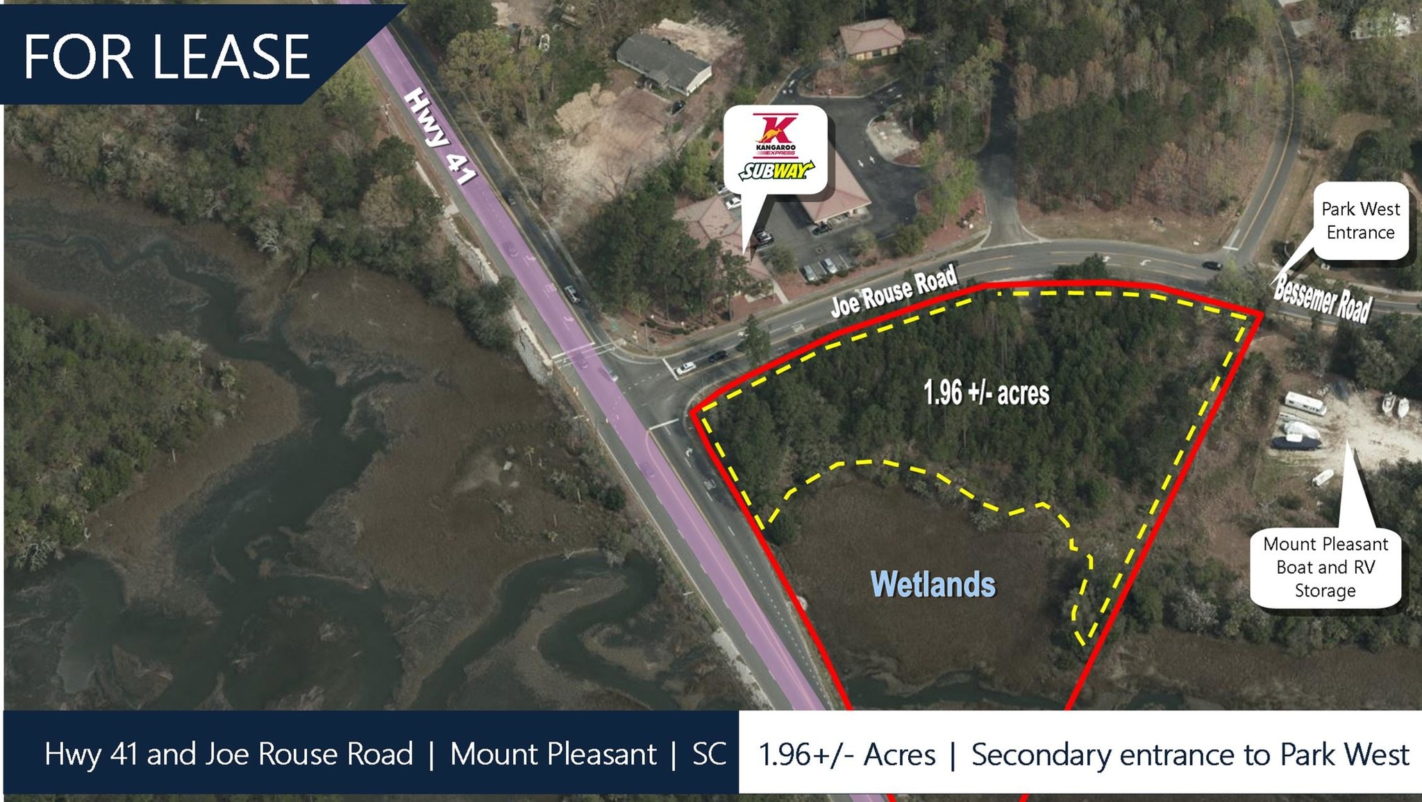 0 Joe Rouse Rd, Mount Pleasant, SC for lease Primary Photo- Image 1 of 4
