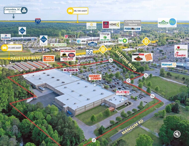 1526-1530 Meeting Blvd, Rock Hill, SC à vendre - Photo du bâtiment - Image 2 de 17