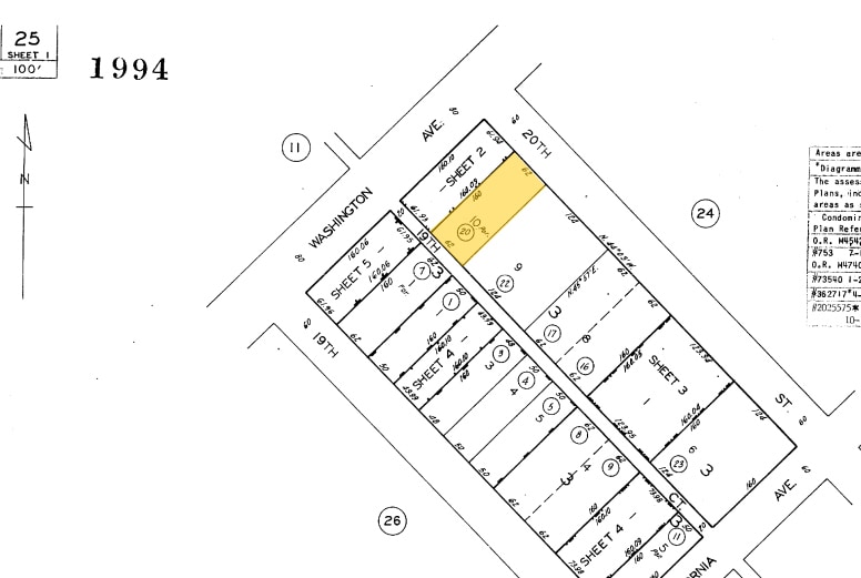 1008 20th St, Santa Monica, CA à vendre - Plan cadastral - Image 2 de 14