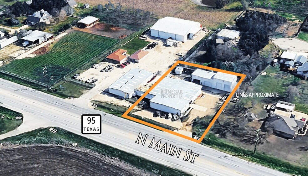 4804 N Main St, Taylor, TX à louer - Aérien - Image 1 de 6