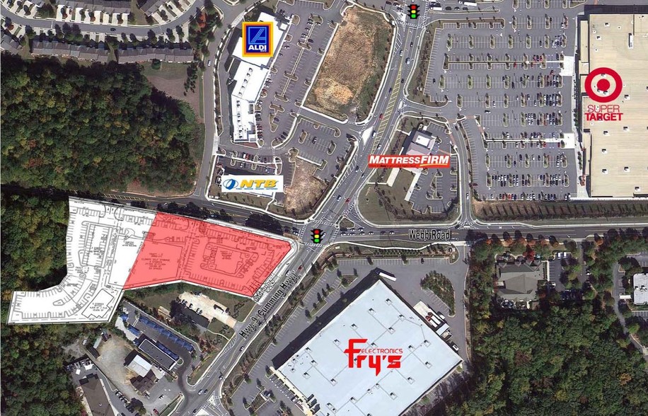 Hwy 9 & Webb Rd, Alpharetta, GA for sale - Primary Photo - Image 1 of 1