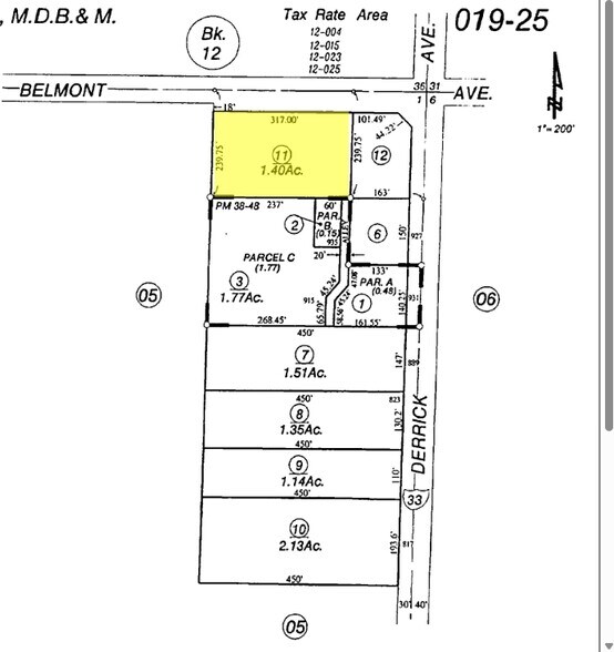 SW Cor Belmont & Derrick Ave, Mendota, CA à louer - Photo du bâtiment - Image 2 de 2
