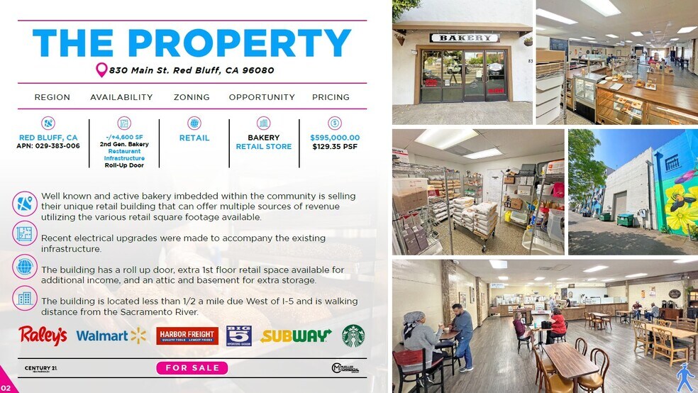 830 Main St, Red Bluff, CA à vendre - Photo du bâtiment - Image 2 de 57