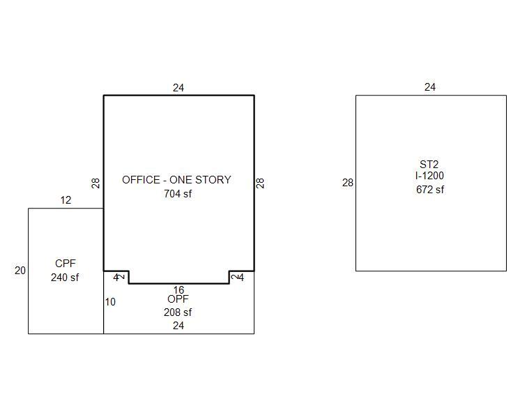 2634 Sanford Ave, Sanford, FL à louer Plan d’étage- Image 1 de 2