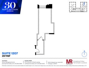 30 N Michigan Ave, Chicago, IL for lease Floor Plan- Image 1 of 3