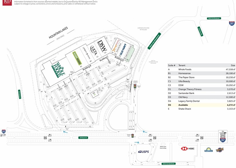 3440 US Highway 46, Parsippany, NJ for lease - Site Plan - Image 1 of 10