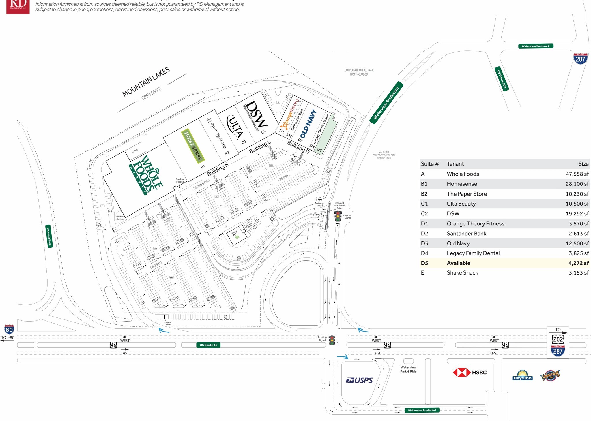 3440 US Highway 46, Parsippany, NJ for lease Site Plan- Image 1 of 11