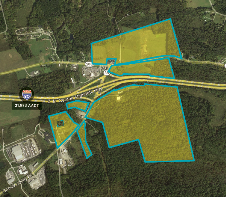 I-80 at Exit 42, Emlenton, PA for sale Site Plan- Image 1 of 1