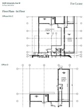 2429 University Ave W, Saint Paul, MN à louer Plan d  tage- Image 1 de 2