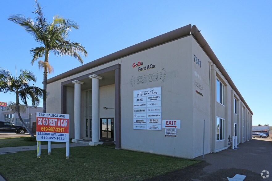 7841 Balboa Ave, San Diego, CA à louer - Photo du bâtiment - Image 3 de 13