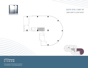 2950 N Loop Fwy W, Houston, TX à louer Plan d’étage- Image 1 de 1