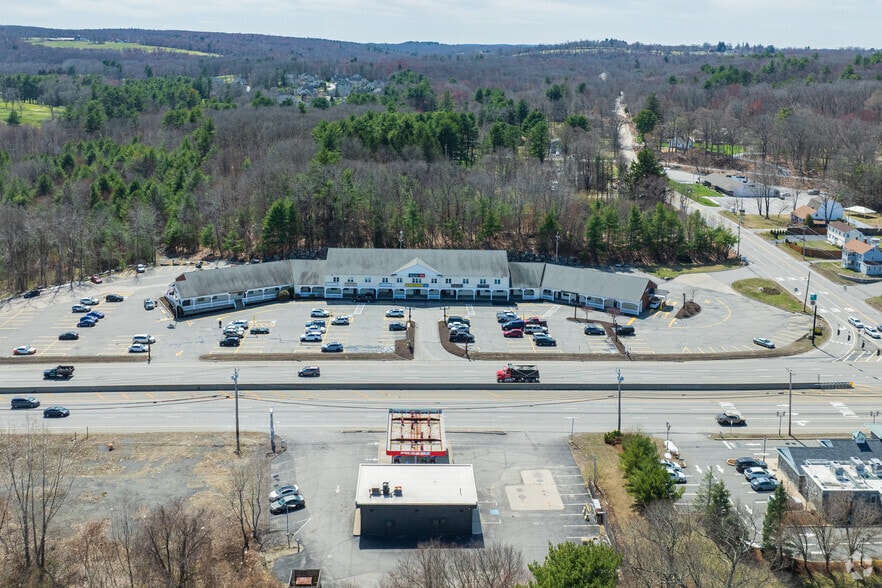 160 Worcester Providence Tpke, Sutton, MA for lease - Aerial - Image 3 of 6