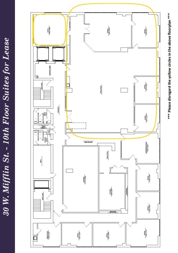 30 W Mifflin St, Madison, WI for lease Floor Plan- Image 1 of 1