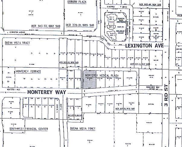 52 E Monterey Way, Phoenix, AZ à louer - Plan cadastral - Image 2 de 14